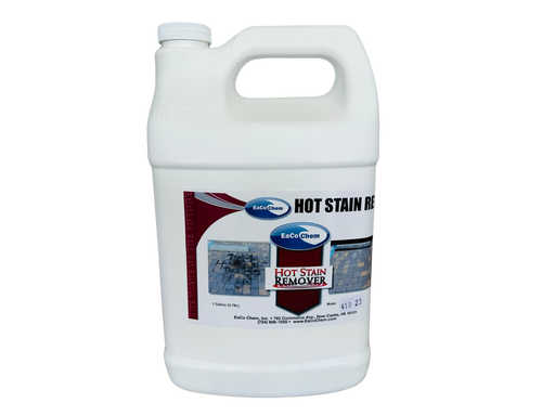Hot Stain Remover - Remove Food, Oil, Petroleum, and Carbon Deposit Staining from Masonry and Concrete-EaCo Chem-Atlas Preservation