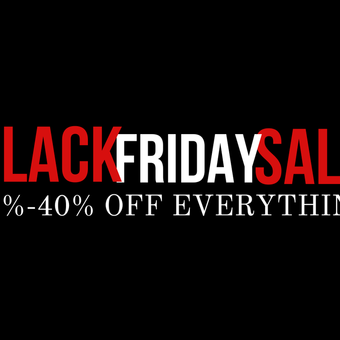 BLACK FRIDAY SALE IS ON