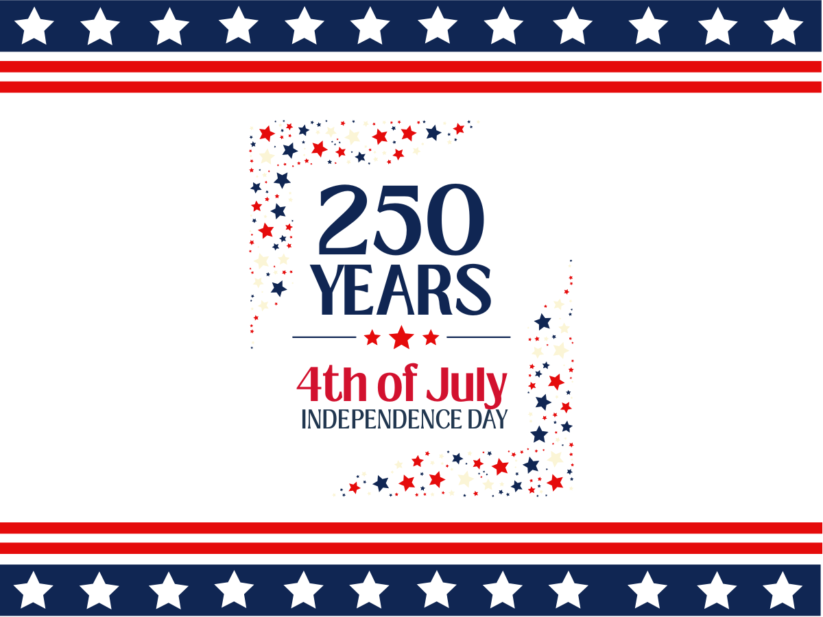 Happy 4th of July & 250th Anniversary America!