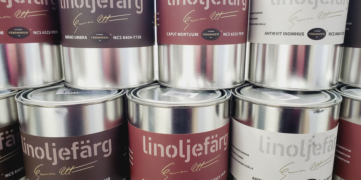 Ottosson Färgmakeri Linseed Oil Paint Videos — Atlas Preservation