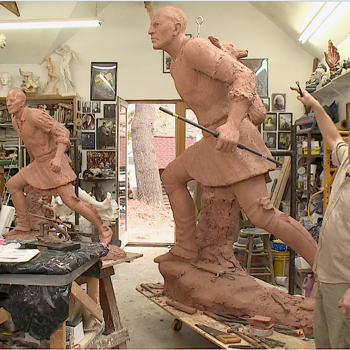 The Creation of The Daniel Nimham Sculpture