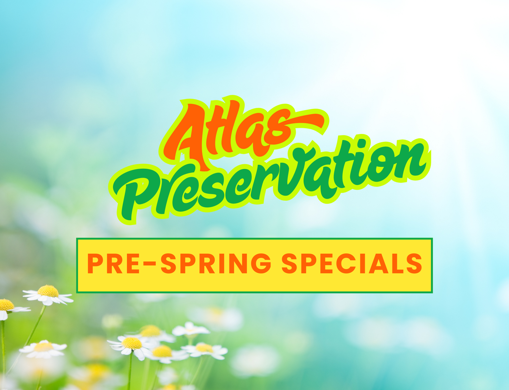2026 Pre-Spring Specials