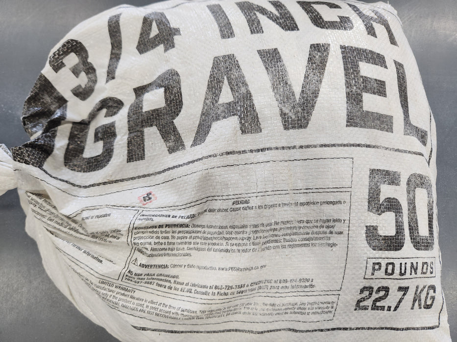 3/4" Gravel