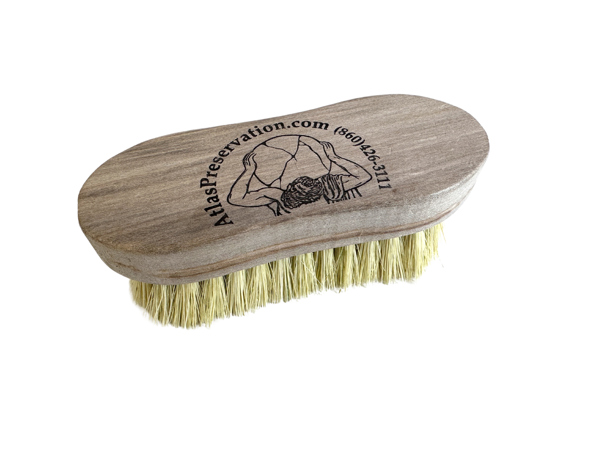 Utility Scrub - White Tampico — Atlas Preservation