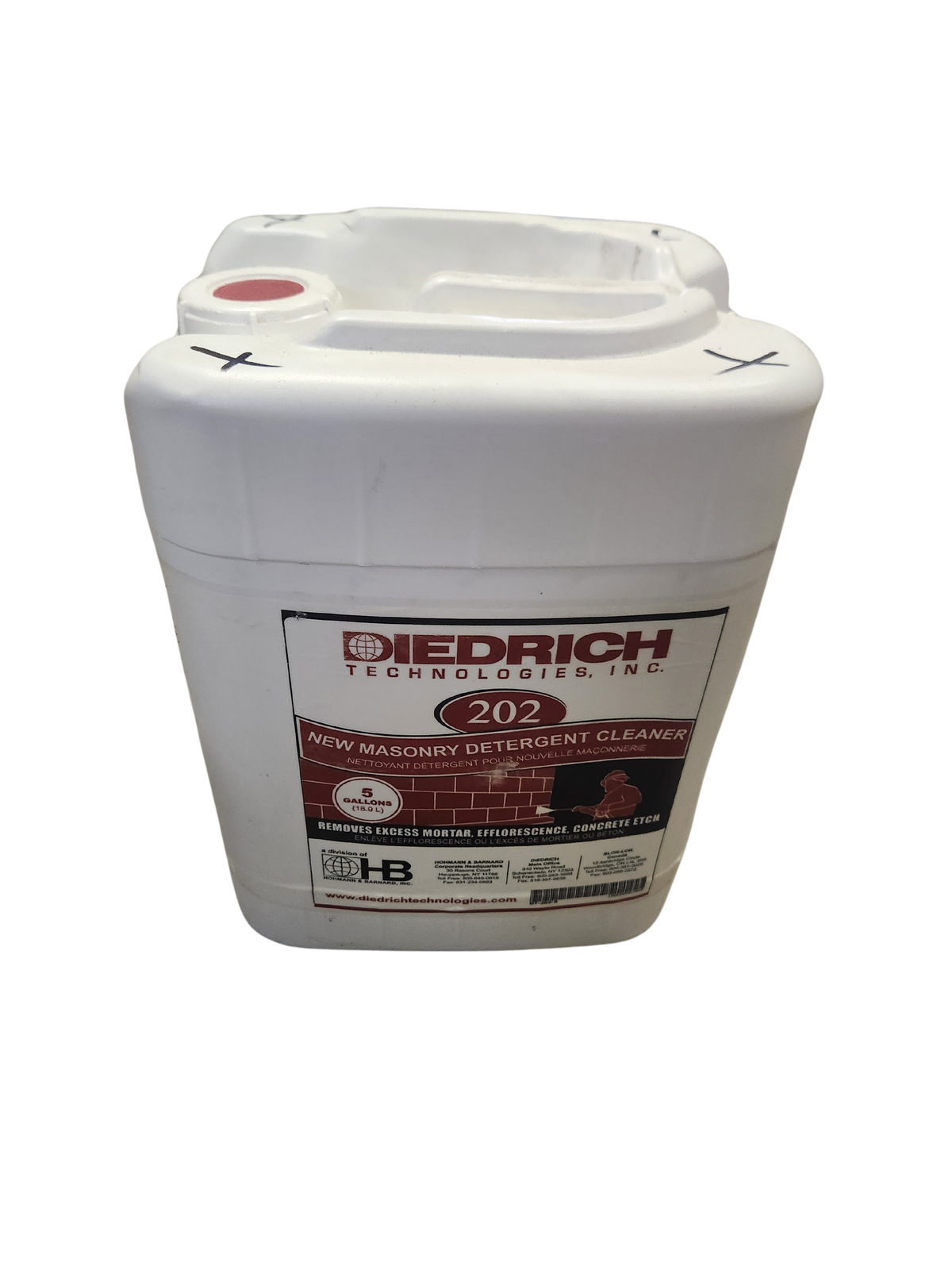Cracked - 202 New Masonry Detergent - 5 Gallon - IN STORE PICK UP