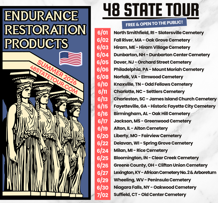 48 State Tour 2026 Tee-Atlas Preservation-Atlas Preservation