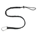 Ergodyne Squids 3100EXT 10 lb. Extended Length Single Carabiner Tool Lanyard-Magid-Atlas Preservation