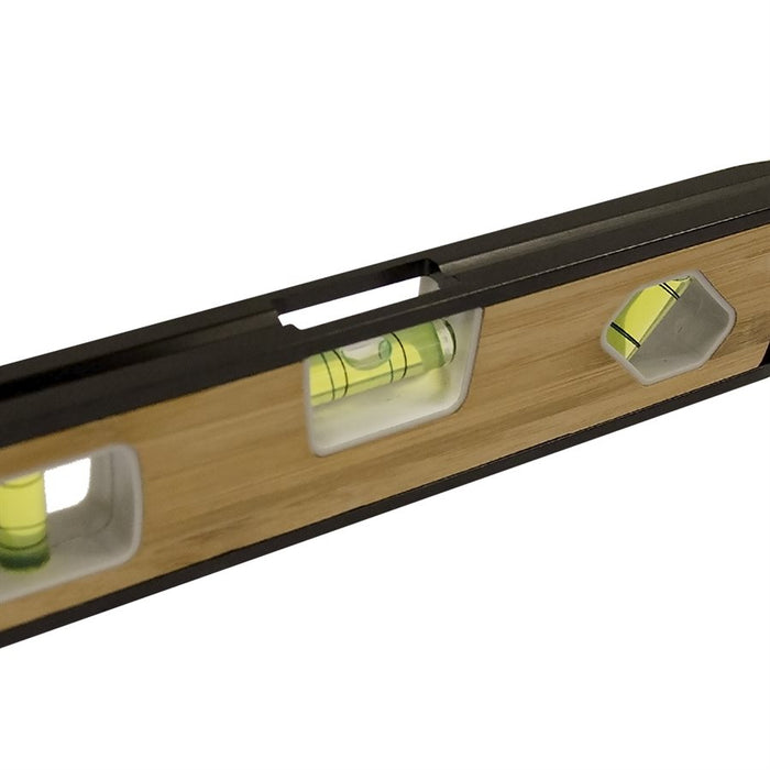 Aluminum & Bamboo Torpedo Level - 10"-Bon Tools-Atlas Preservation