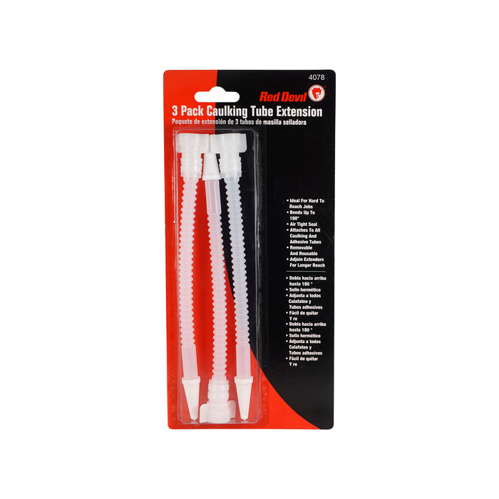 Caulking Tube Extension 3 Pack-Red Devil-Atlas Preservation