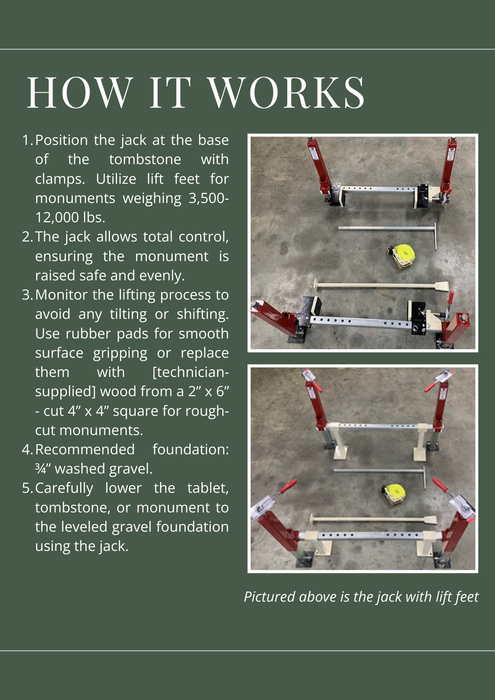 Tombstone Jack 4200 System-Tombstone Jack-Atlas Preservation