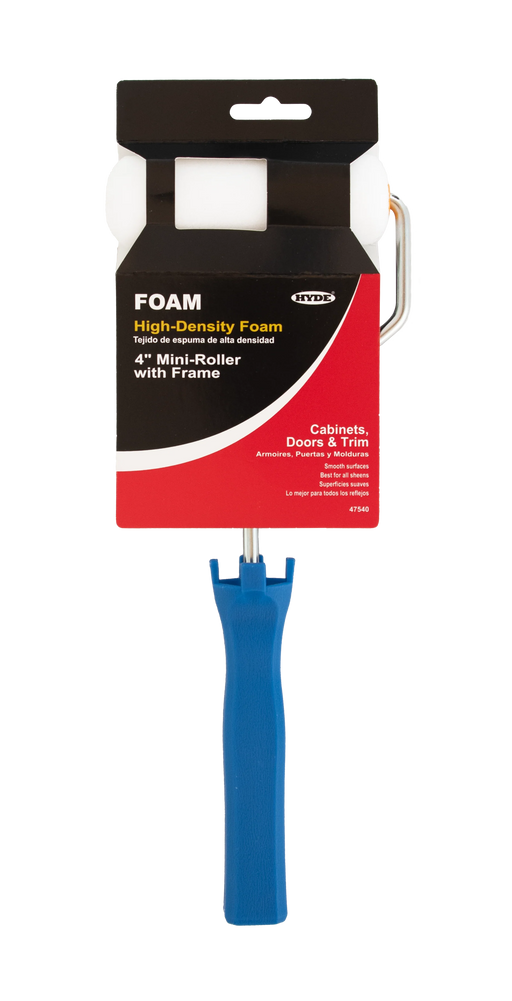 4" High Density Foam Mini Roller with Frame-Hyde Tool-Atlas Preservation