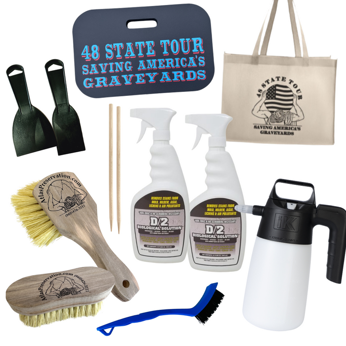 D/2 Biological Solution Cleaning Set - 48 State Tour Edition-D/2 Biological Solution-Atlas Preservation