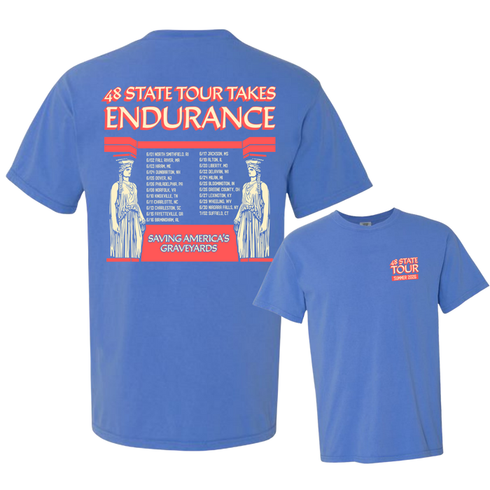 48 State Tour 2026 Tee-Atlas Preservation-Atlas Preservation