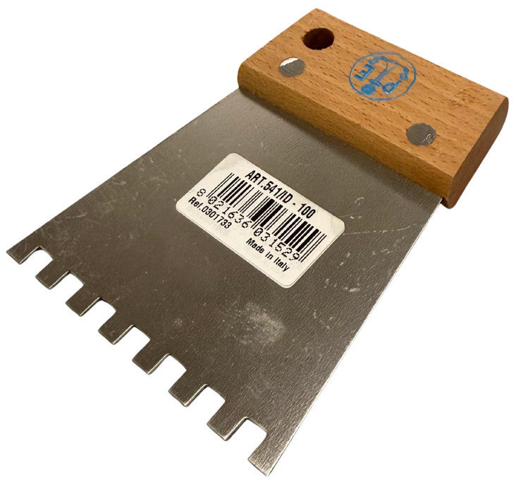 Stainless Steel Toothed Scraper 541/ID-Pavan-Atlas Preservation