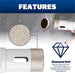 Arranged Diamond Hole Saws-Marshalltown Tools-Atlas Preservation