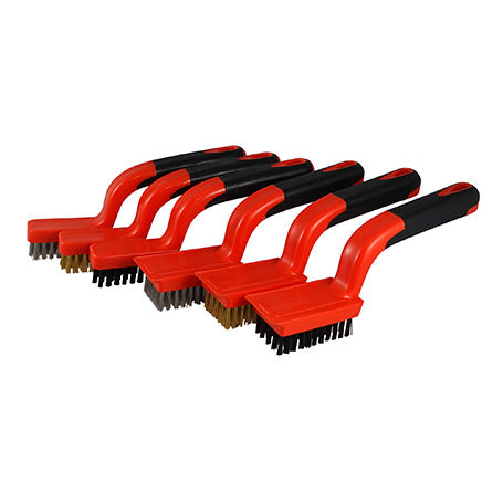6 Piece Wire Brush Set-Red Devil-Atlas Preservation