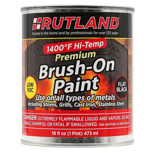 Premium 1400°F Hi-Temp Brush-On Paint-Rutland-Atlas Preservation