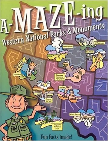 A-MAZE-ing Western National Parks & Monuments-Rising Moon-Atlas Preservation
