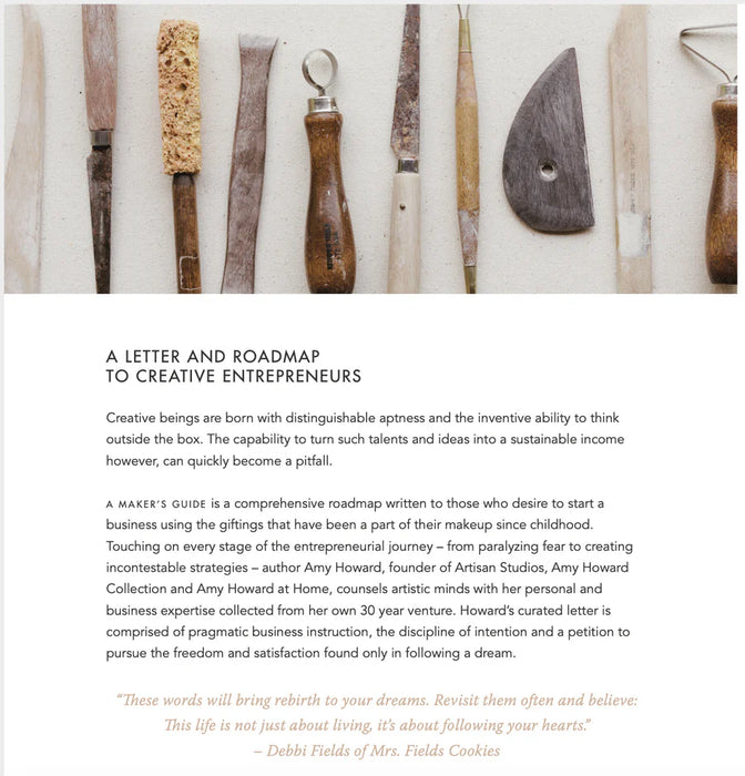 A Maker's Guide - Amy Howard-Amy Howard at Home-Atlas Preservation