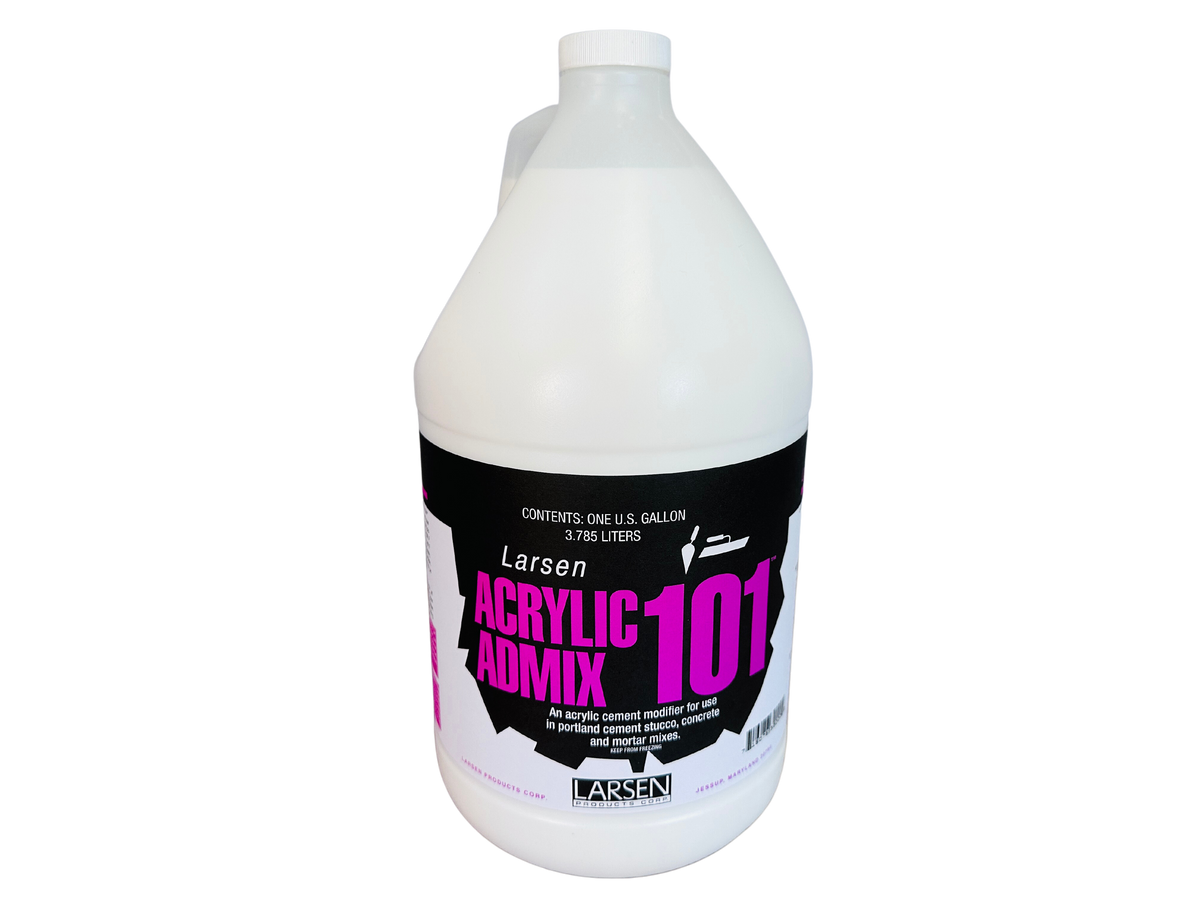Acrylic Admix-101 - Add to bond new concrete, portland cement