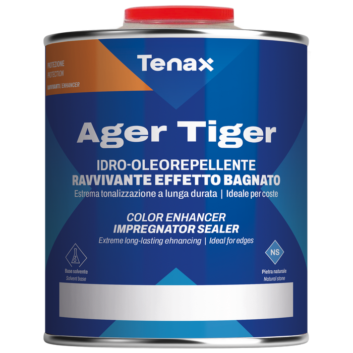 Ager Tiger Color Enhancer + Sealer for Exotic Stones-Tenax-Atlas Preservation