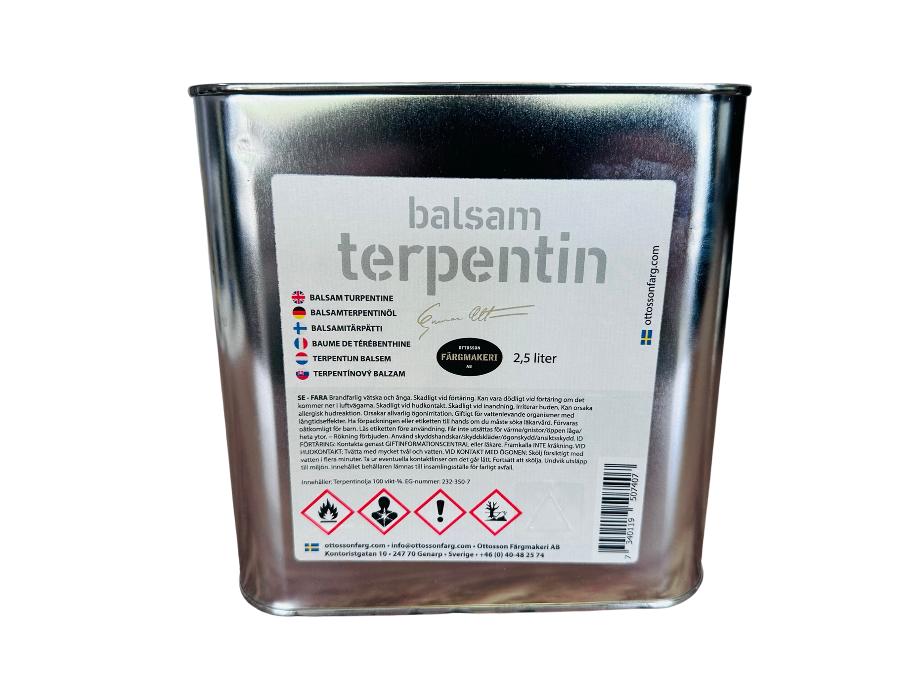 Balsam Turpentine — Atlas Preservation