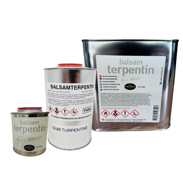 Balsam turpentine, turpentine oil 250 ml