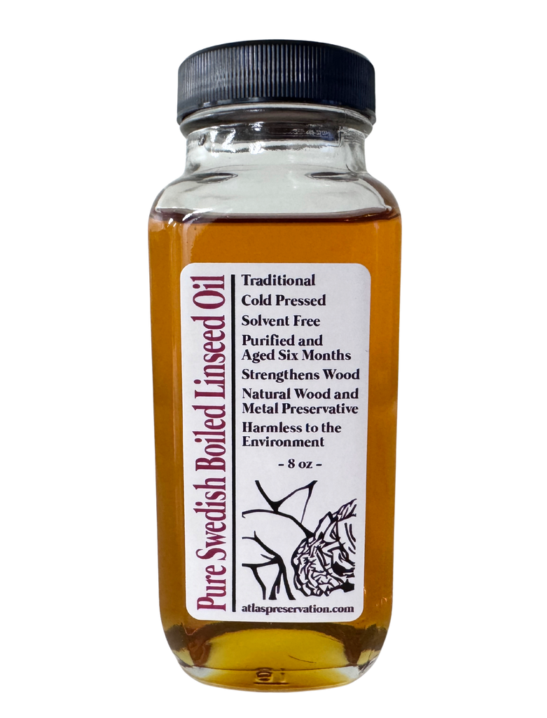 Pure Swedish Boiled Linseed Oil — Atlas Preservation