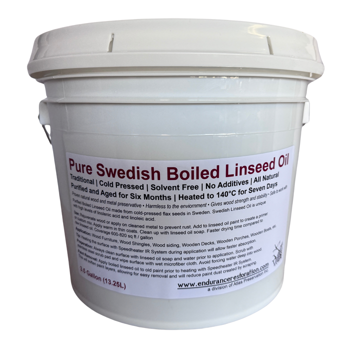 Pure Swedish Boiled Linseed Oil-Atlas Preservation-Atlas Preservation