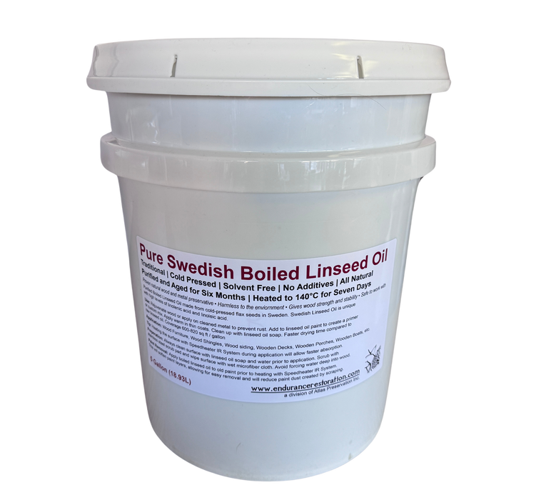 Pure Swedish Boiled Linseed Oil-Atlas Preservation-Atlas Preservation