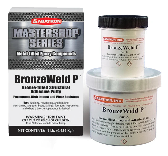 BronzeWeld-P™ Bronze-Filled Epoxy 1lb Kit-Abatron-Atlas Preservation