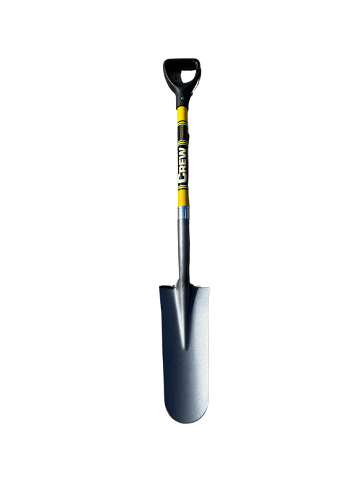 CREW 16" Drain Spade w/ 29″ Fiberglass Handle, Poly D-Grip-Wolverine Tools-Atlas Preservation