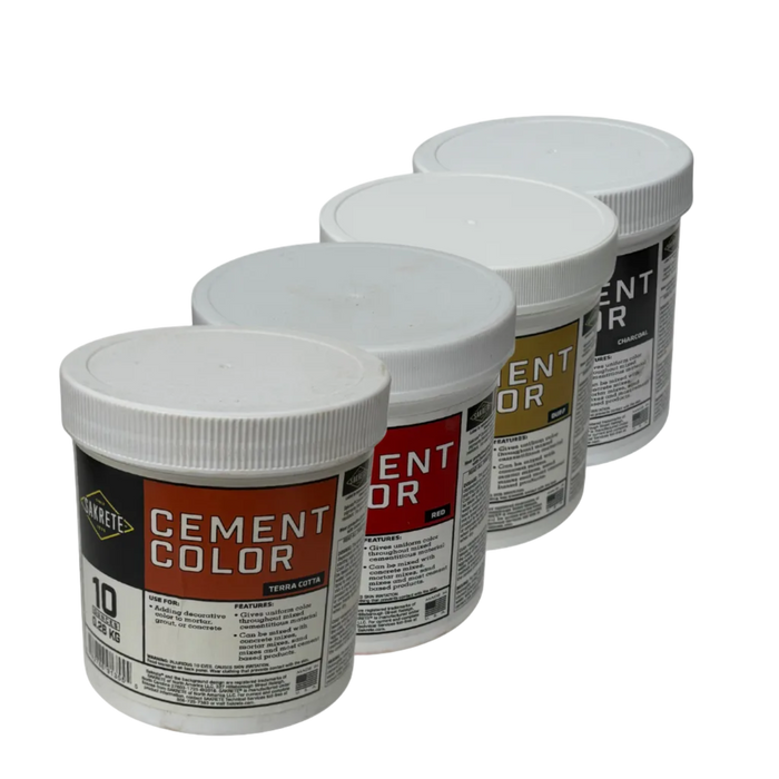 Cement Colors - Add Color to Any Concrete, Mortar or Sand!