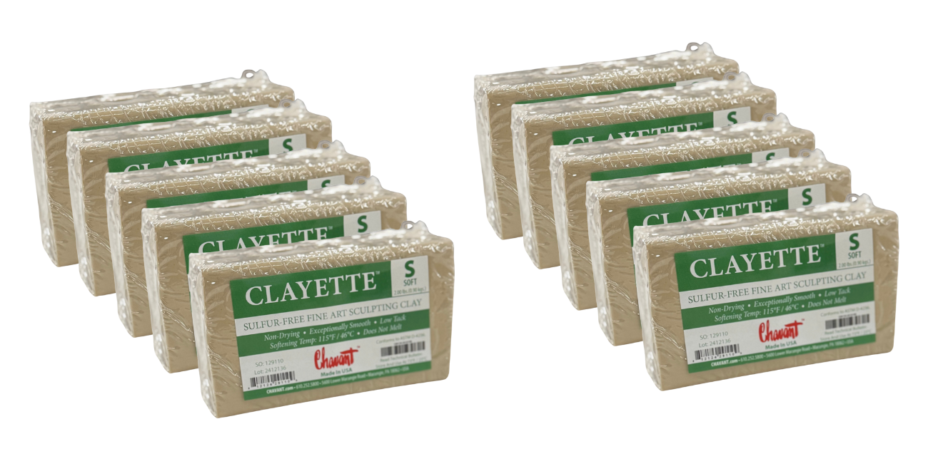 Clayette - Soft-Chavant Modeling Clay-Atlas Preservation