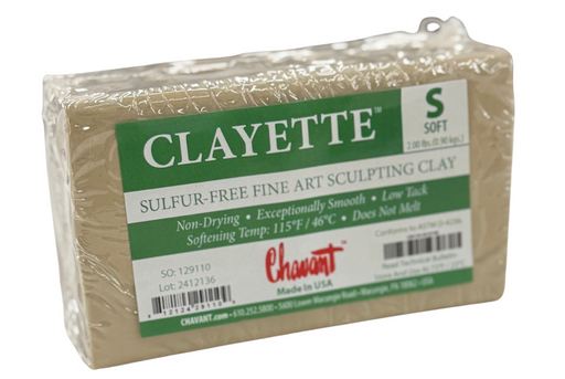 Clayette - Soft-Chavant Modeling Clay-Atlas Preservation