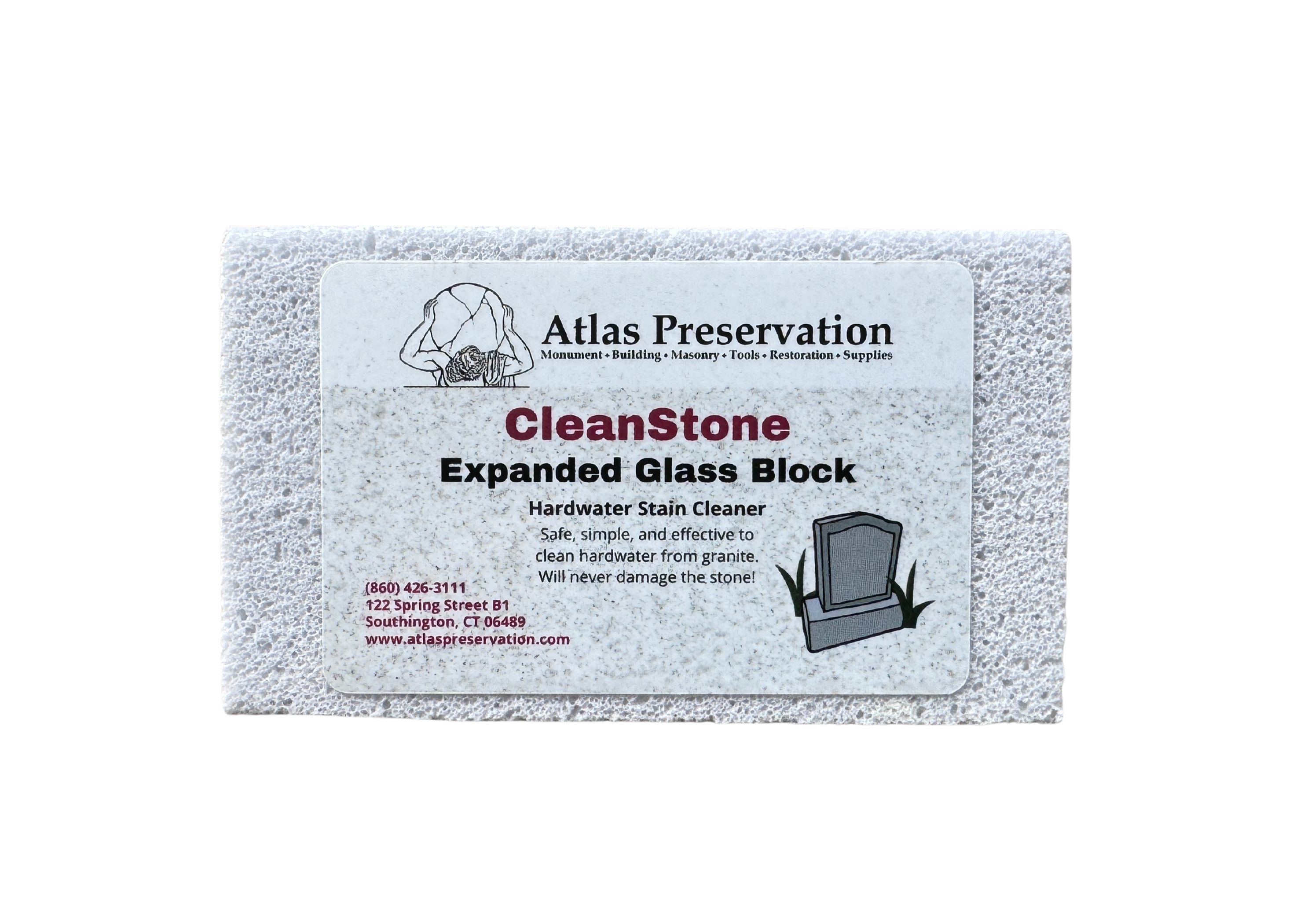 CleanStone Expanded Glass Block — Atlas Preservation