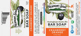 Cranberry Orange 3.25oz Boxed Bar-Vermont Soap-Atlas Preservation