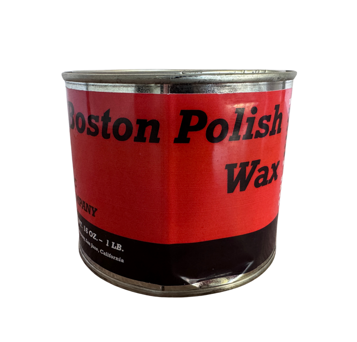 Damaged Boston Polish Amber Paste Wax - 16oz-BWC Company-Atlas Preservation