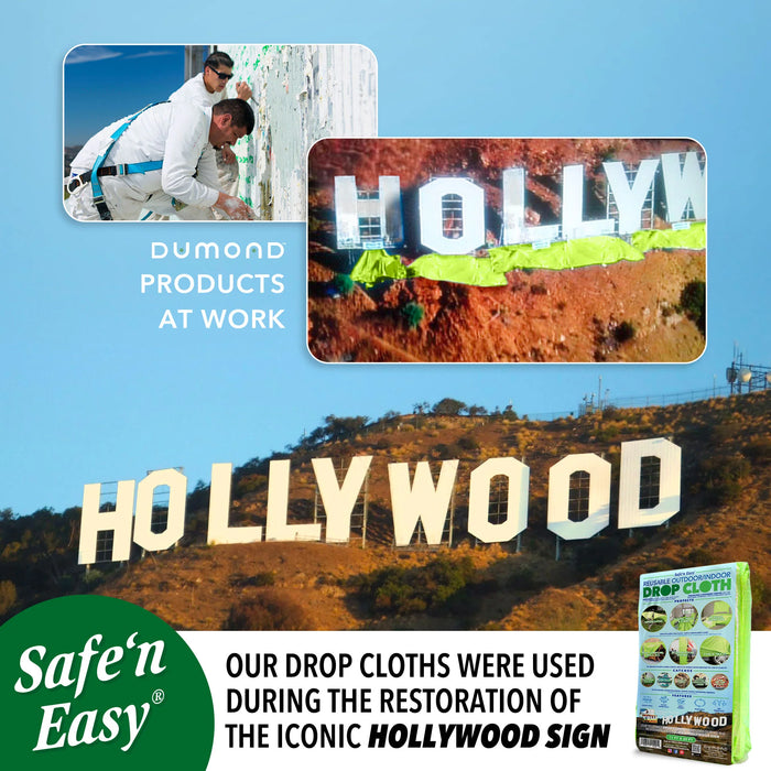 Reusable Drop Slips Safe ‘n Easy® Reusable Outdoor/Indoor Drop Cloth — Atlas Preservation
