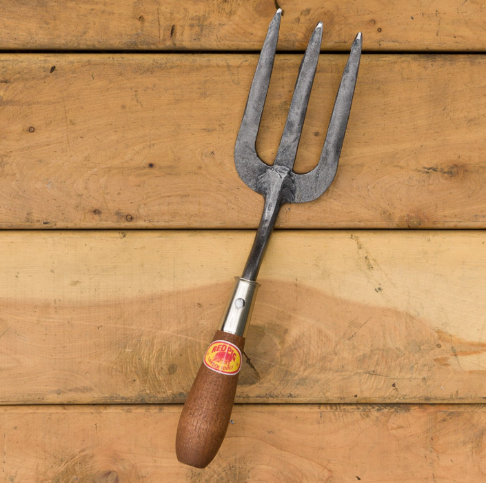 English Style Weeding Fork-Red Pig Garden Tools-Atlas Preservation