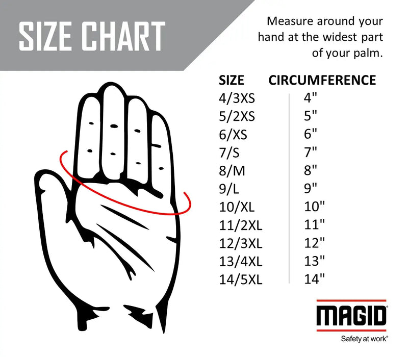 10-Gauge Hyperon® Sandy Latex Coated Touchscreen Work Gloves with Insulcore® Fleece Liner-Magid-Atlas Preservation