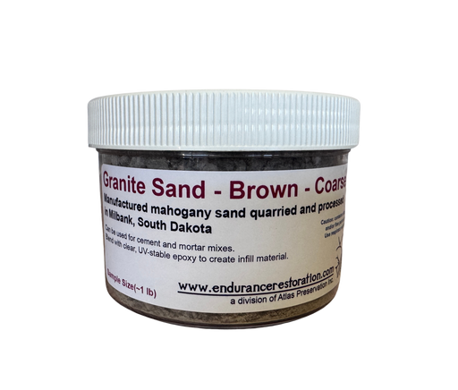 Granite Sand - Brown - Coarse-Endurance Restoration Products-Atlas Preservation