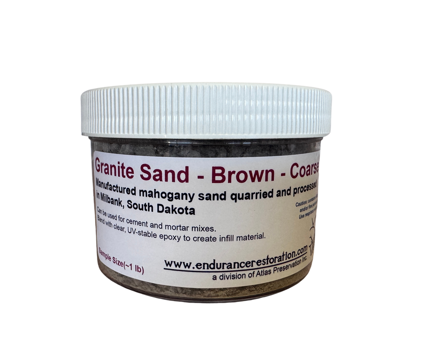 Granite Sand - Brown - Coarse-Endurance Restoration Products-Atlas Preservation