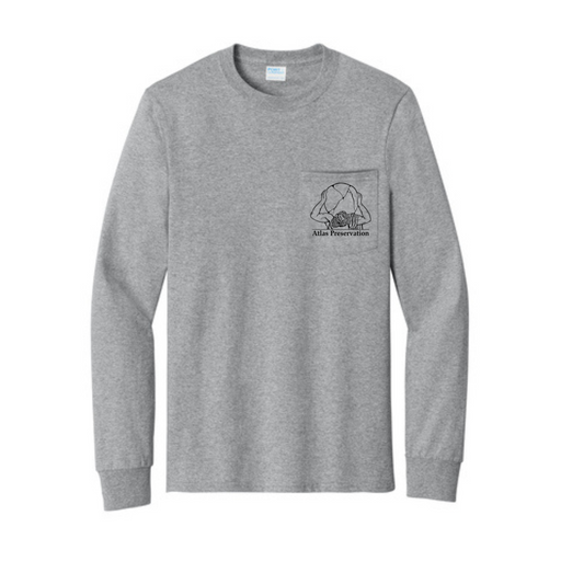 Atlas Long Sleeve Essential Pocket Tee-Atlas Preservation-Atlas Preservation