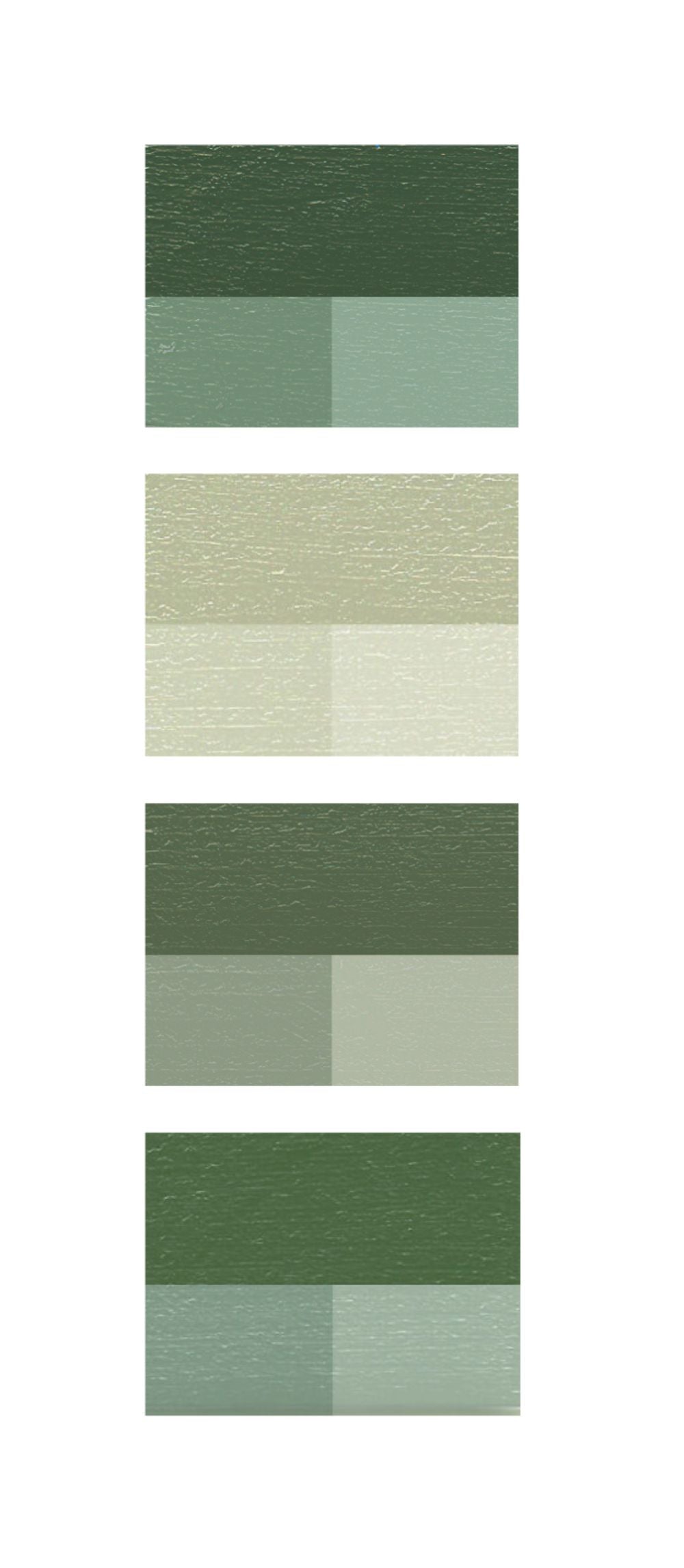Green Tones - Ottosson - Linseed Oil Paint - Sample Set — Atlas