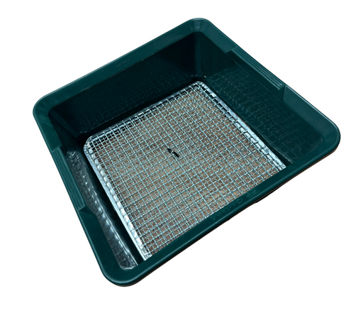 CRACKED - Garland 2-in-1 Plastic Sieve w/Two Interchangeable Galvanized Wire Screens-Atlas Preservation-Atlas Preservation
