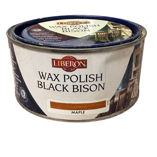 DENTED - Liberon Black Bison Paste - Maple 500ml-Atlas Preservation-Atlas Preservation