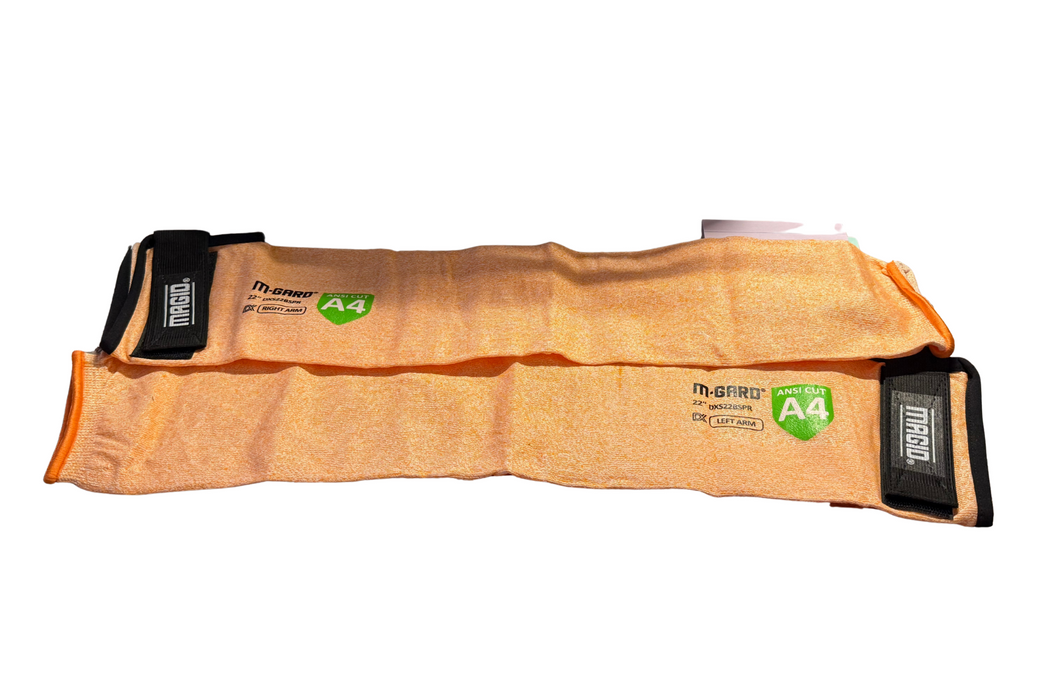 NO PACKAGING - Magid M-GARD® DX Technology® DXS 13- Gauge Sleeves (Pair)