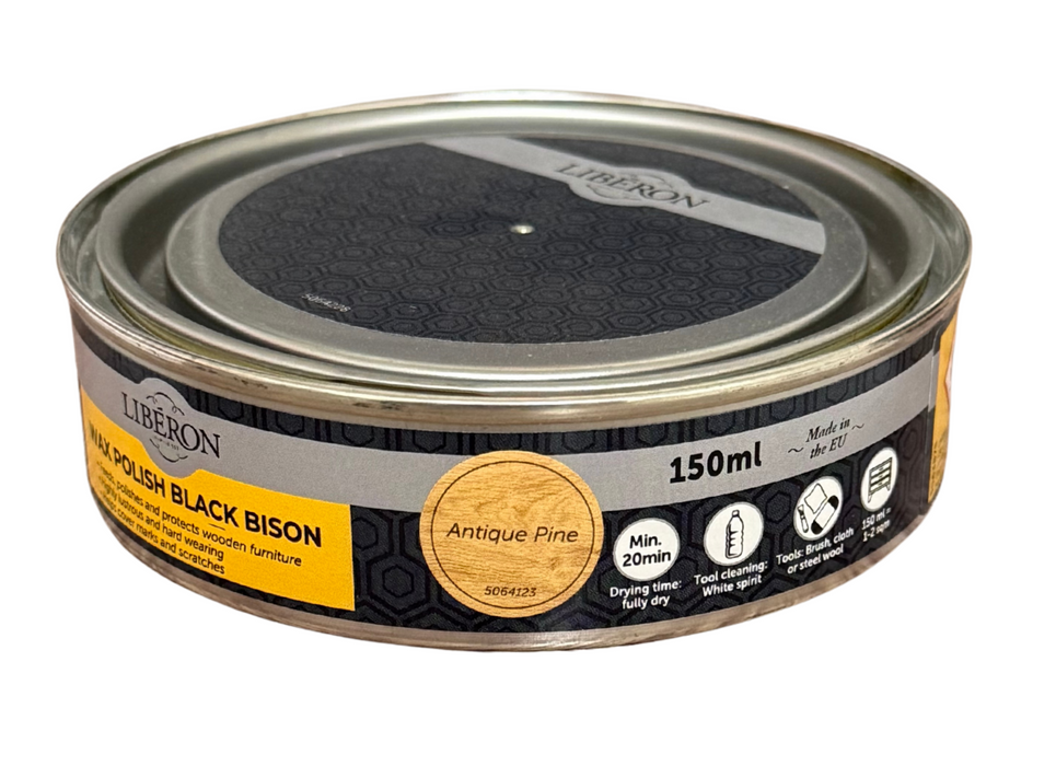Wax Polish Black Bison Paste-Liberon-Atlas Preservation