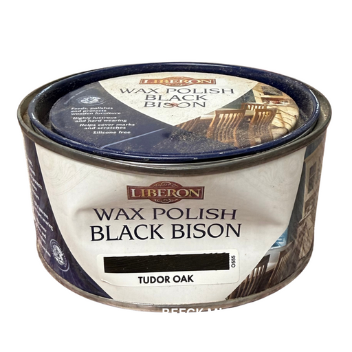 DENTED - Liberon Black Bison Paste - Tudor Oak 500ml-Atlas Preservation-Atlas Preservation